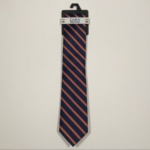 Croft & Barrow Orange/Blue Tie NWT